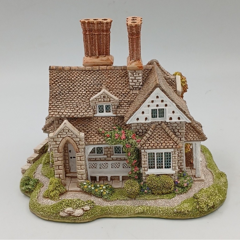 Lilliput Lane Blaise Hamlet Collection "Double Cottage" 1991 Rare Made in UK